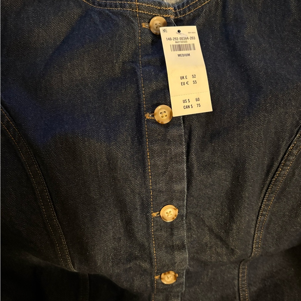 Abercrombie & Fitch Denim Dress - Blue